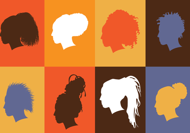 632x443 African Women Silhouette Free Vector Download 396933 Cannypic