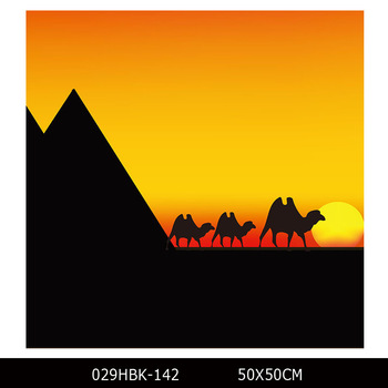 350x350 Professional Artist Design Beautiful Landscape Sunset Desert