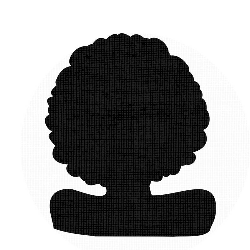800x800 Afro Svg Silhouette Clip Art Afro Natural Hair Png Files Digital