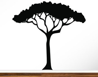 African Trees Silhouette at GetDrawings | Free download