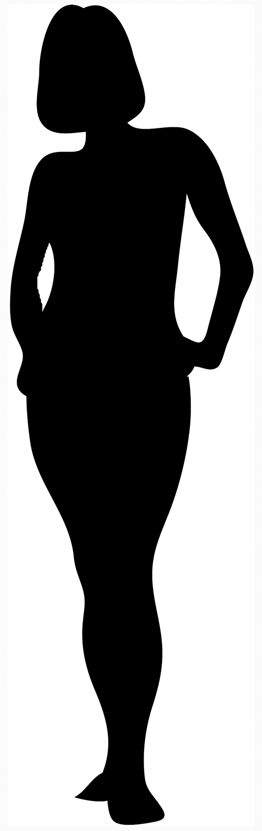 531x1684 Human Clipart Female