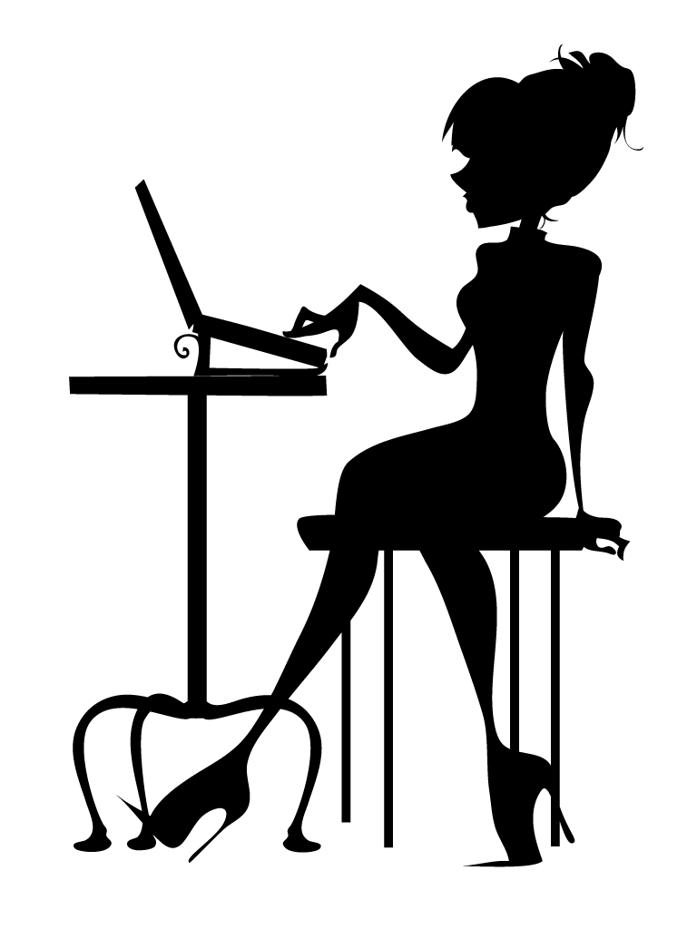768x1024 Woman Cooking Silhouette Clipart Panda