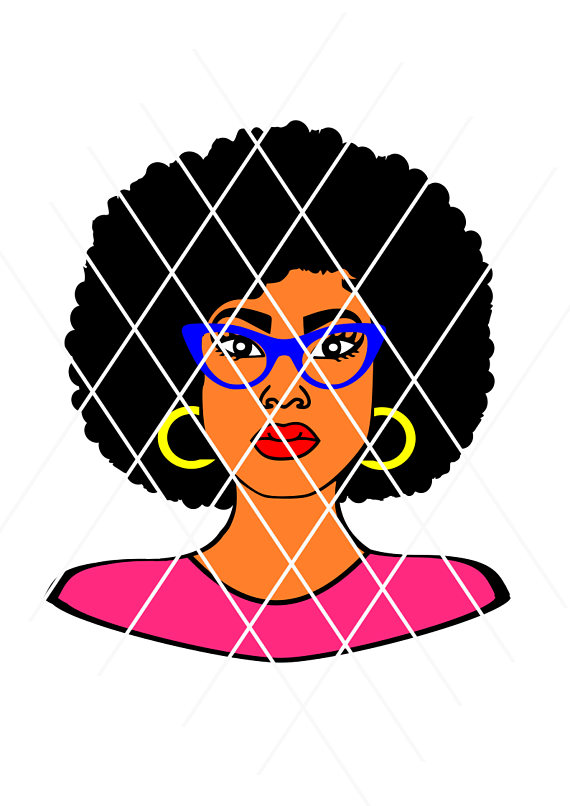 570x806 Afro Puffs Svg,afro Lady Svg, Sistah Svg,silhouette Svg,t Shirt