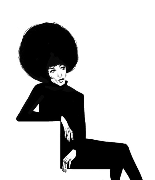 500x580 Girl Silhouette With Short Hair Clipart