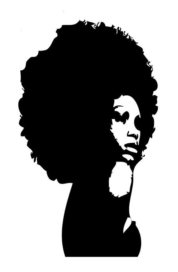 570x867 Afro Clipart Collection