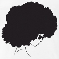 190x193 Pregnant Black Woman Silhouette Afro Natural Hair By Aymara