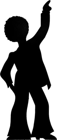 236x576 Afro Silhouette Clip Art Afro Dancing Woman Clip Art
