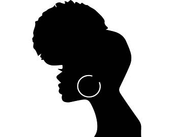 Download Afro Silhouette Vector at GetDrawings.com | Free for ...