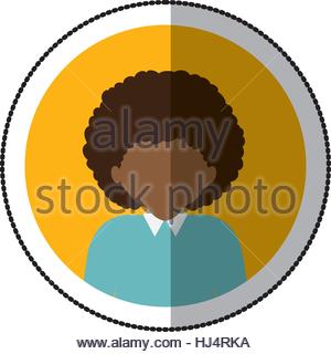 300x320 Man With Afro Avatar Icon Image Stock Vector Art Amp Illustration