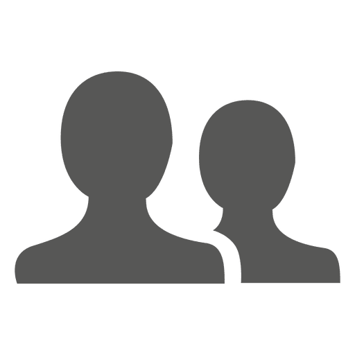 512x512 Support Agent Silhouette