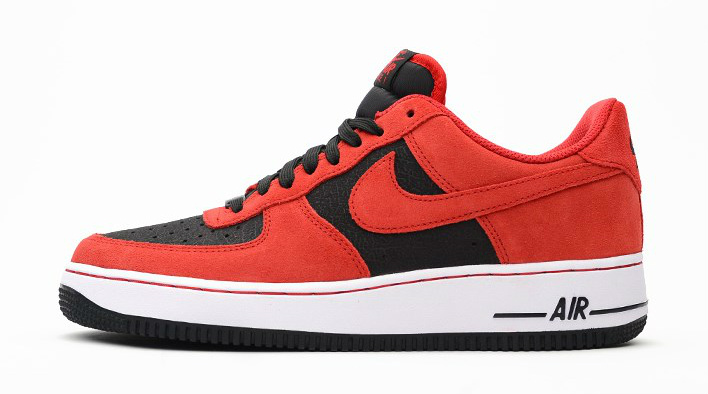 708x394 Nike Air Force 1 Low Blackuniversity Red Sbd