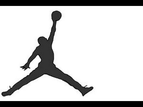 Air Jordan Silhouette at GetDrawings | Free download