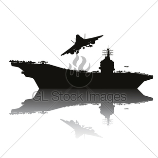 325x325 Awacs Aircraft Silhouette Gl Stock Images
