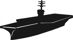 240x134 Military Laser Cut Silhouettes