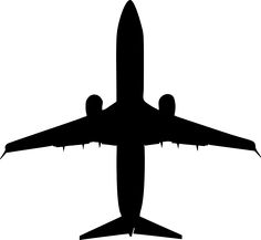 236x217 Airplane Silhouettes