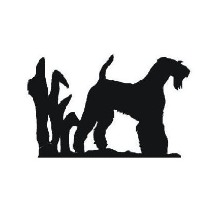 435x435 Airedale Terrier Glassware Gifts