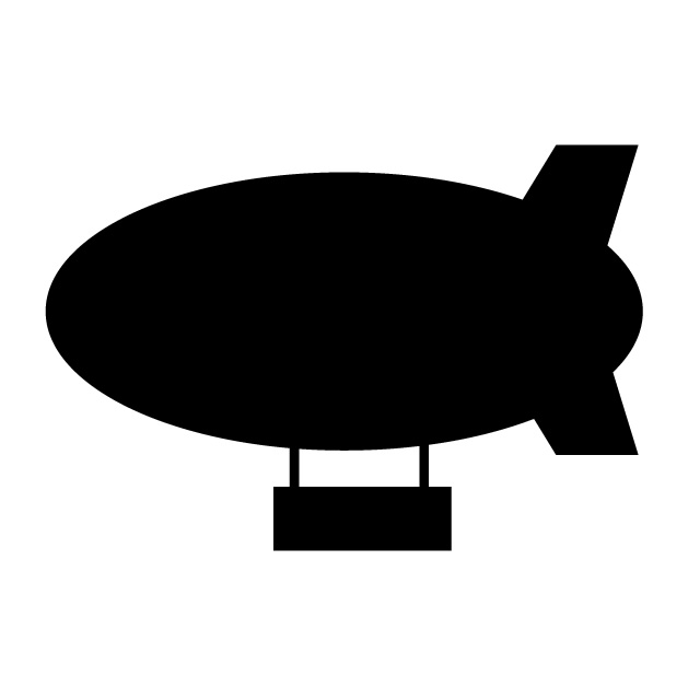 Airship Silhouette at GetDrawings | Free download