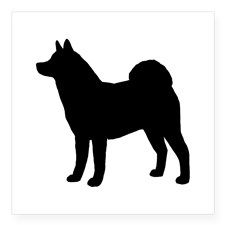 225x225 Akita Square Sticker 3 X 3.jpg Akita Tattoo Ideas