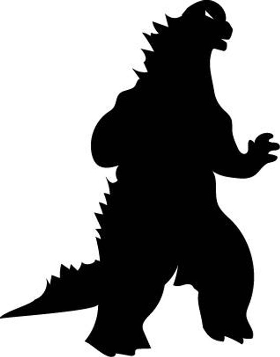 The best free Godzilla silhouette images. Download from 46 free ...