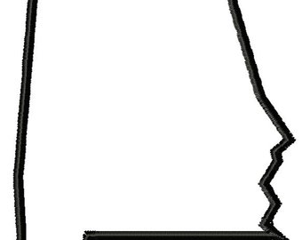 340x270 Alabama Outline Etsy