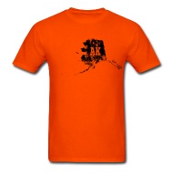 190x190 Shop Alaska State Map T Shirts Online Spreadshirt