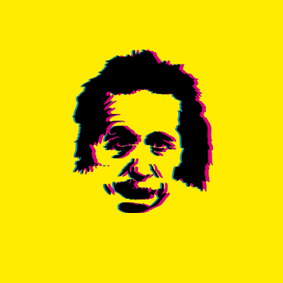400x400 Gallery Vector Art Albert Einstein