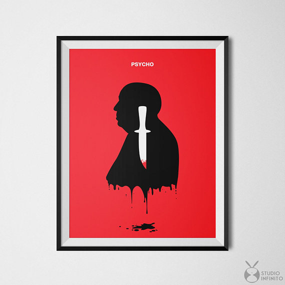 570x570 Psycho Movie Poster Psycho Hitchcock Psycho Film Alfred