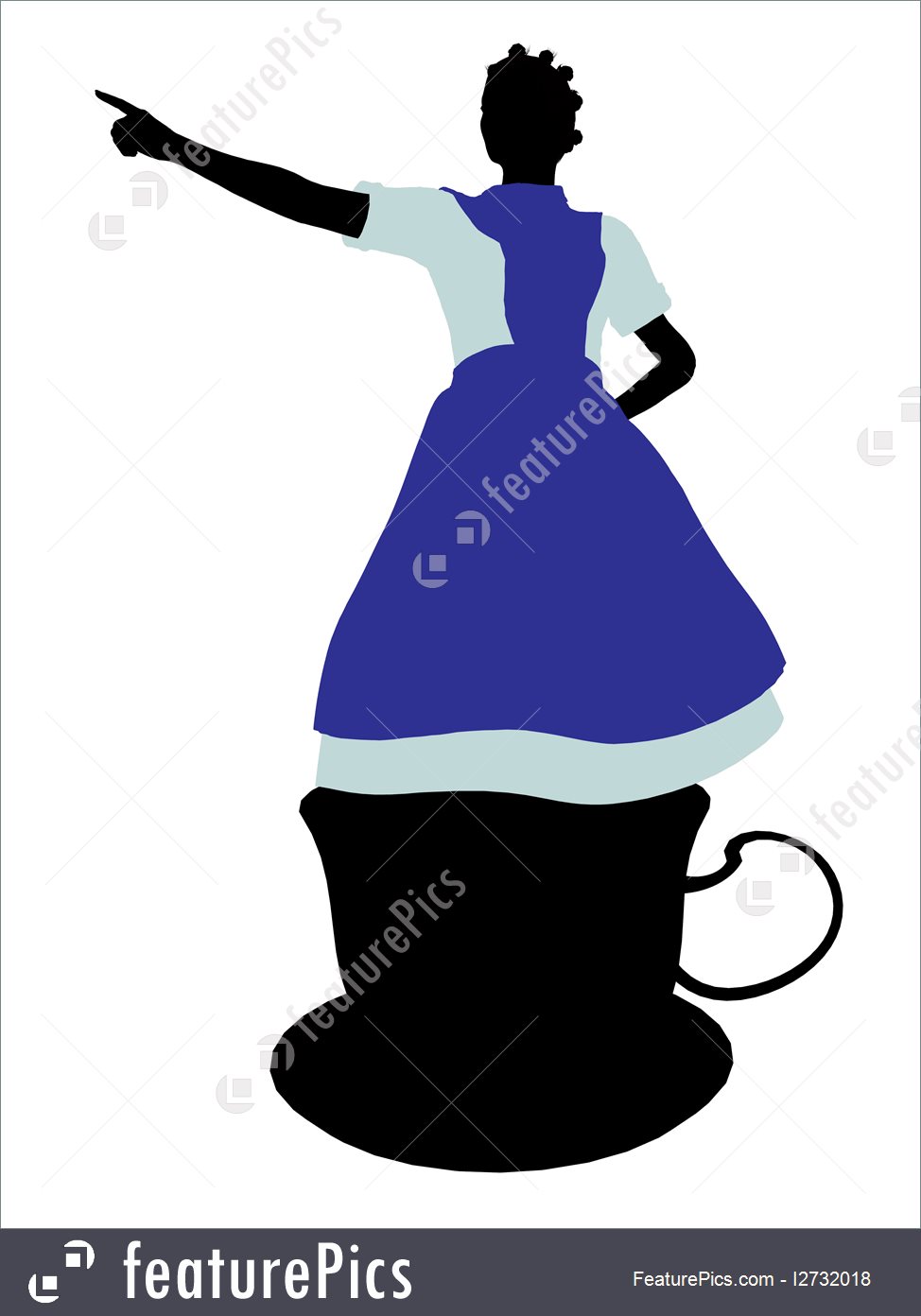 974x1392 Silhouettes And Outlines Alice In Wonderland Silhouette