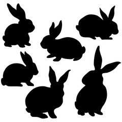 Alice In Wonderland Rabbit Silhouette at GetDrawings | Free download