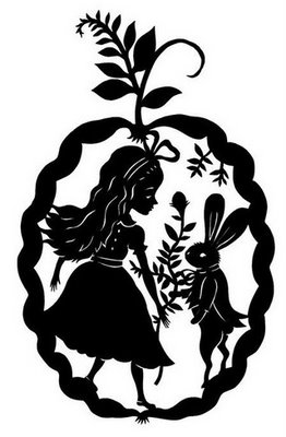 262x400 Alice And The White Rabbit