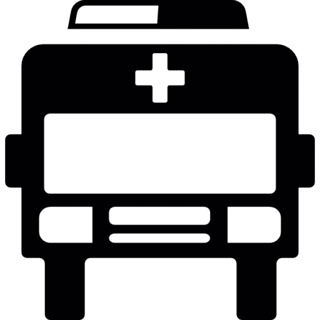 626x626 Ambulance View Front Icons Free Download