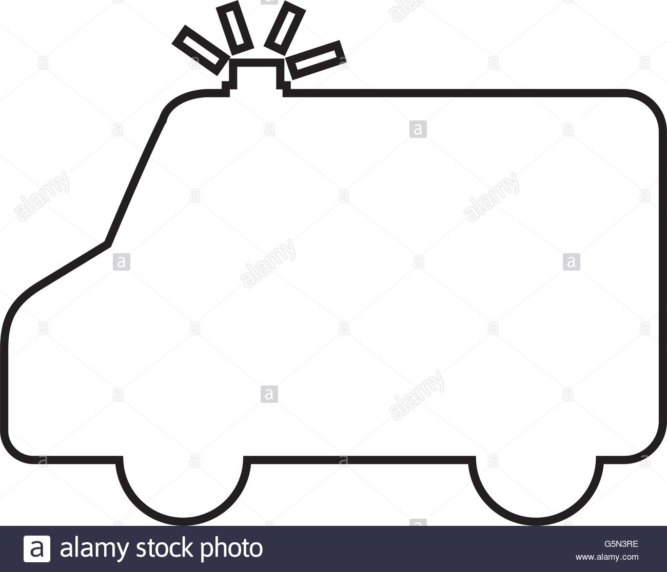 1300x1116 Ambulance Silhouette Isolated Icon Design Stock Vector Art