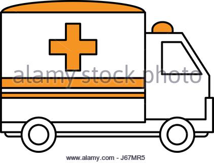 422x320 Ambulance Truck Icon Image Vector Illustration Design Stock Vector