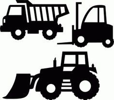 236x206 Car And Truck Silhouette