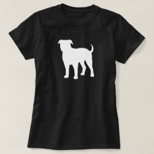 307x307 Women's American Bulldog Silhouette T Shirts Zazzle.co.nz
