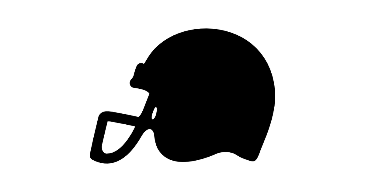 1200x630 Football Helmet Silhouette Clipart