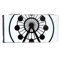 220x220 Ferris Wheel Amusement Park Black Silhouette Hard Case Shoulder