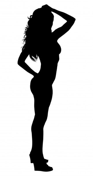 323x615 Silhouette Woman 1