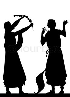 231x320 Ancient Greek Man In Cartoon Style For Comics Design Stock