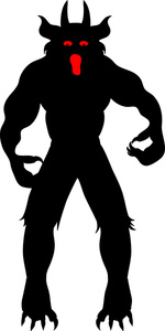 150x300 Devil Clipart Silhouette 3225827
