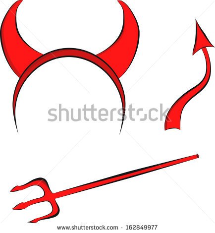 434x470 Devil Tail Clipart