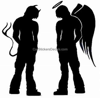 332x328 Image Result For Angel Devil Silhouette Bad Girls