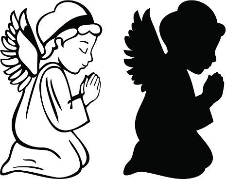 465x369 Praying Angel Vector Id513707461 Sagome