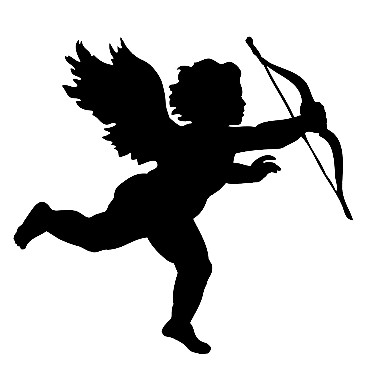 1299x1318 Angel Silhouettes