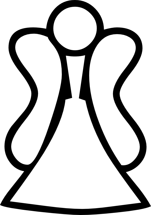 620x881 Angel Svg Angel, Clip Art And Silhouette