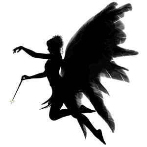 300x300 Angel Silhouette Clipart, Cliparts Of Angel Silhouette Free