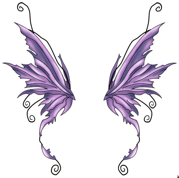 600x596 Fairy Wings Tattoos Ideas