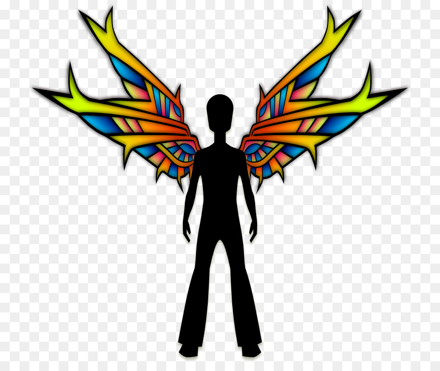 900x760 Silhouette Rainbow Clip Art