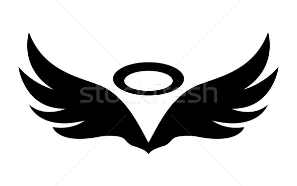 600x375 Angel Wings Isolated Stock Vectors, Illustrations And Cliparts