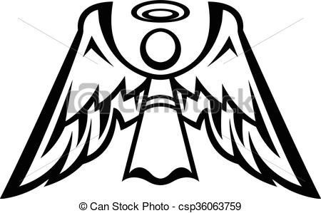 450x299 Angel Wings Clipart Vector